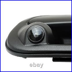 For Toyota Tundra (2000-2006) Black Metal Tailgate Handle with Backup Camera