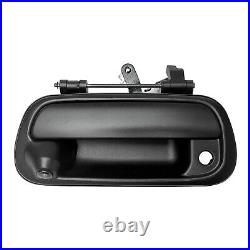 For Toyota Tundra (2000-2006) Textured Black Tailgate Handle with Backup Camera