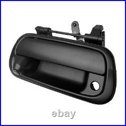 For Toyota Tundra (2000-2006) Textured Black Tailgate Handle with Backup Camera