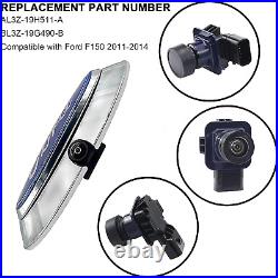 Ford Tailgate Emblem Backup Camera Rear View Backup Reverse Camera Compatible Fo