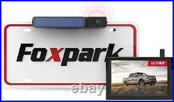 Foxpark Solar3 Wireless Backup Camera with 5 HD 1080P Monitor Rear View Camera