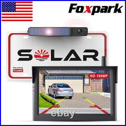 Foxpark Solar Wireless Backup Camera 1080P HD 5 Monitor Rear View Parking (S3) Foxpark Solar Wireless Backup Camera 1080P HD 5 Monitor Rear View Parking (S3)