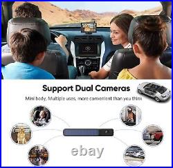 Foxpark Solar Wireless Backup Camera +5 1080P Monitor +2X Rear View Cameras Set