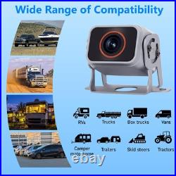 Fubedo 10 Inch RV Backup Camera Wired System 4 HD 1080P Rear View