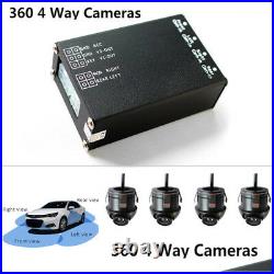Functional Car Parking Panoramic Rearview Camera System 360 Degree View+4 Camera