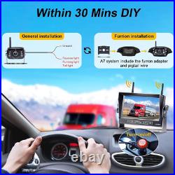 Furrion RV Wireless Backup Camera Truck Trailer Recording Back Rear View Camera