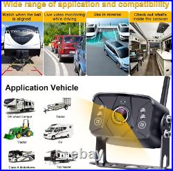 Furrion RV Wireless Backup Camera Truck Trailer Recording Back Rear View Camera