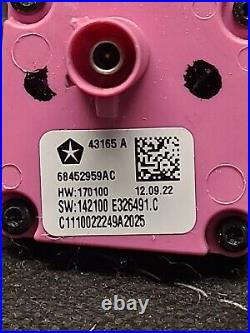 GENUINE OEM Mopar Rear View Camera 68452959AC NEW 2018-2024 Jeep Wrangler