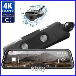 GRDIAN ARC-4K Rear View Mirror Dash Cam, Front & Rear, 256gb, Magnetic Mount