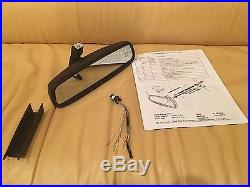 Gentex Universal Rear View Mirror with LCD Back Up Camera and 3 Homelink GHSHL4