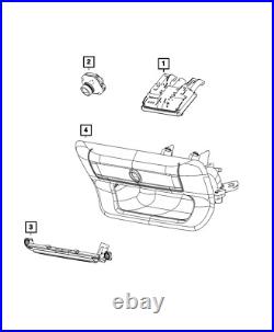 Genuine Mopar Rear View Camera 4672735AD