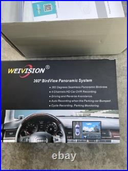 HD 1080P 360 Bird View Panorama System Car DVR system rear camera for all car