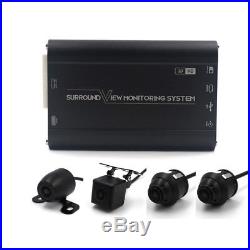 HD 1080P 360° Surround View 4 Car Camera DVR Recorder Bird View Panorama System