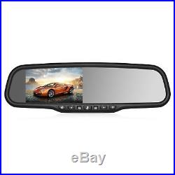 HD 1080P 4.3'' Car DVR Rear View Mirror Dash Cam Camera Video Recorder G-sensor