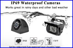 HD 1080P 7 Wired Backup Camera System DVR Split Screen Monitor Rear View Cam RV HD 1080P 7 Wired Backup Camera System DVR Split Screen Monitor Rear View Cam RV
