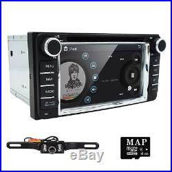 HD 2Din GPS Car Radio Stereo DVD Player Bluetooth iPod for Toyota+Reverse Camera