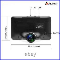 HD 4.5 Car DVR 360° Dash Camera Video Rear View Monitor Home Security Cam+32GB