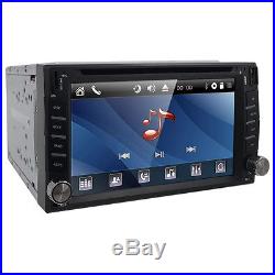 HD 6.2 2 DIN GPS Navigation Car Stereo DVD Player Bluetooth SWC Reverse Camera