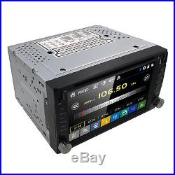 HD 6.2 2 DIN GPS Navigation Car Stereo DVD Player Bluetooth SWC Reverse Camera