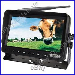 HD 7 INCH DIGITAL WIRELESS REAR VIEW BACKUP CAMERA SYSTEM NO INTERFERENCE