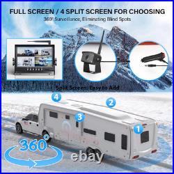 HD 9 IPS Display DVR Wireless + 1080P Backup Backup Camera