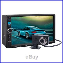 HD Capacitive Touch Screen Android MP5 Unit GPS FM Radio Rearview Camera for Car