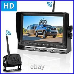 HD Digital Wireless Backup Camera 7''Monitor Highway Observation System for RVs