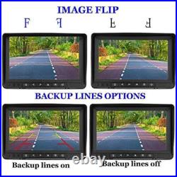 HD Digital Wireless Backup Camera 7''Monitor Highway Observation System for RVs
