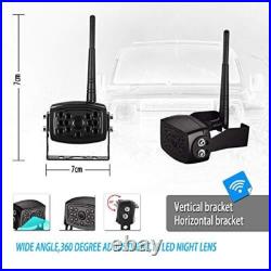 HD Digital Wireless Backup Camera 7''Monitor Highway Observation System for RVs