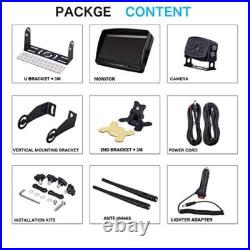 HD Digital Wireless Backup Camera 7''Monitor Highway Observation System for RVs
