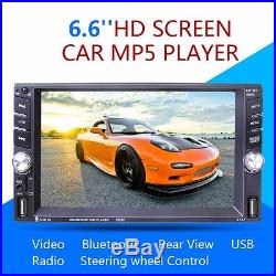 HD Touch Screen Car MP5/MP4 Player Rear View Camera Bluetooth Radio Hands-free