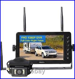 Haloview BT7 RV Backup Camera Wireless FHD 1080P DVR Rearview Full-Color Nigh