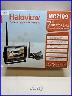 Haloview MC7109 MAX 7'' 720P HD Digital Wireless Rear View Camera System