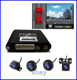 Hd Car 360 Bird View Surround System DVR Record Backup Camera parking monitoring
