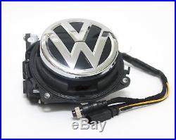 Hd Vw Logo Rearview Camera For Volkswagen Passat CC Golf Polo Vw Emblem Rgb Port