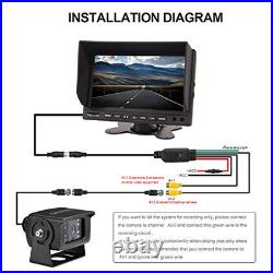 Heavy Duty Vehicle Truck Bus Backup Camera System, Waterproof Night Vision Heavy Duty Vehicle Truck Bus Backup Camera System, Waterproof Night Vision