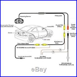 High Level Rear Reversing Reverse Camera Brake Light For Peugeot Partner (2007-)