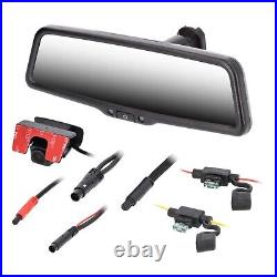 IBeam TE-LVM9 9 Live View Streaming Rearview Mirror 1080P Front & Rear 1280×320