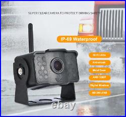IPoster Digital Wireless 7 HD Monitor DVR 4x CCD Reversing Camera For Truck RV