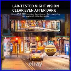 JOMISE G814 11 4K+2.5K Rear View Mirror Camera No WiFi/Bluetooth, Mirror Da