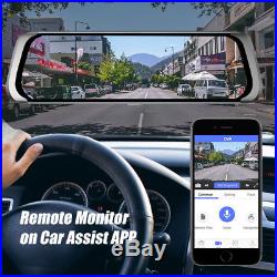 Junsun 10Touch Screen ADAS 4G Android 5.1 Car DVR Dash Camera Rear View Mirror
