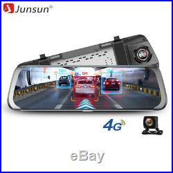 Junsun 10 ADAS 4G Android 5.1 FHD 1080P Dash Camera Rear View Mirror Car DVR