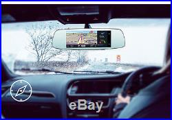 Junsun 4G 7 Dual Lens Car Camera DVR GPS Navigator Rear view Mirror Dash Cam