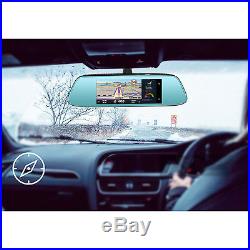 Junsun 8'' 4G Car Dash Camera GPS Navi Rear View Mirror FHD 1080P Video Recorder