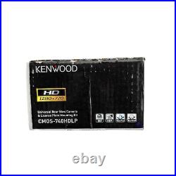 Kenwood CMOS-740HDLP Universal Rear View Camera with License Plate Mounting Kit Kenwood CMOS-740HDLP Universal Rear View Camera with License Plate Mounting Kit