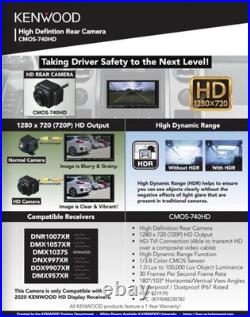 Kenwood CMOS-740HD Rear View Backup Camera