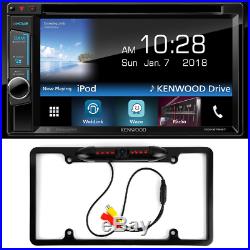 Kenwood DDX575BT 6.2 car stereo cd dvd bluetooth waze youtube + Rearview Camera