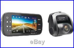 Kenwood DRV-A501WDP HD Front & Rear View DVR Dash Cam Camera 3 LCD Display