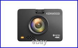 Kenwood DRV-A610WDP 4K HD dash cam with Wi-Fi, GPS, and rear-view cam
