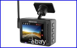 Kenwood DRV-A610WDP 4K HD dash cam with Wi-Fi, GPS, and rear-view cam